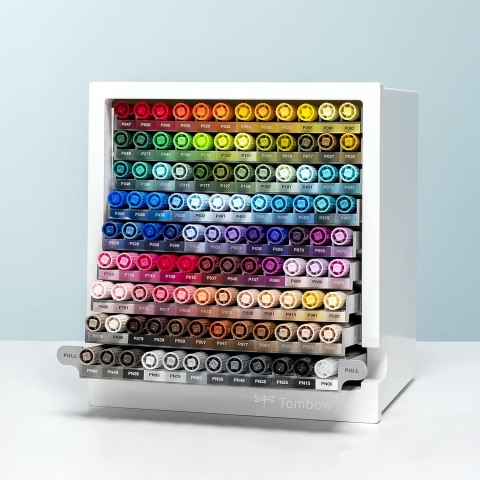 Set 108 Markere Pensula Organiser Combo Colours